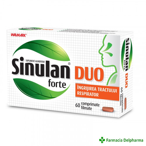 Sinulan Forte Duo x 60 compr., Walmark