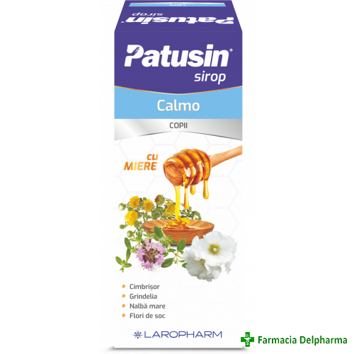 Patusin Calmo sirop pentru copii x 100 ml, Laropharm