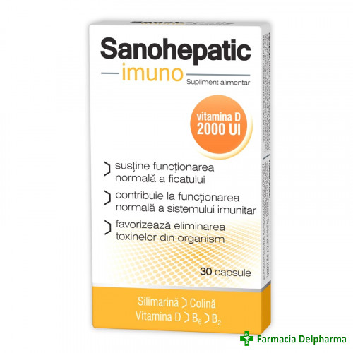 Sanohepatic Imuno x 30 caps., Zdrovit