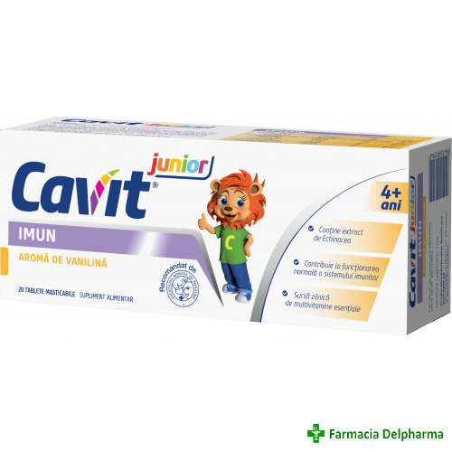 Cavit Junior Imun x 20 tabl. mast., Biofarm