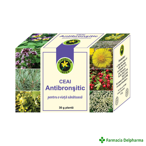 Ceai Antibronsitic x 30g, Hypericum