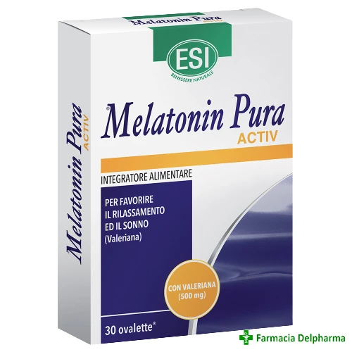 Melatonina Pura Activ x 30 compr., Esi