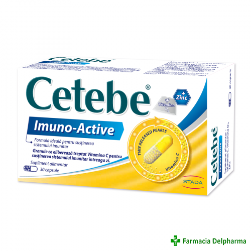 Cetebe Imuno-Active x 30 caps., Stada