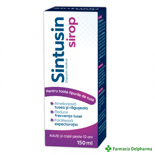 Sintusin sirop x 150 ml, Zdrovit