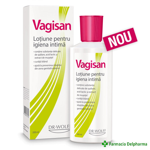 Vagisan lotiune igiena intima x 200 ml, Dr. Kurt Wolff