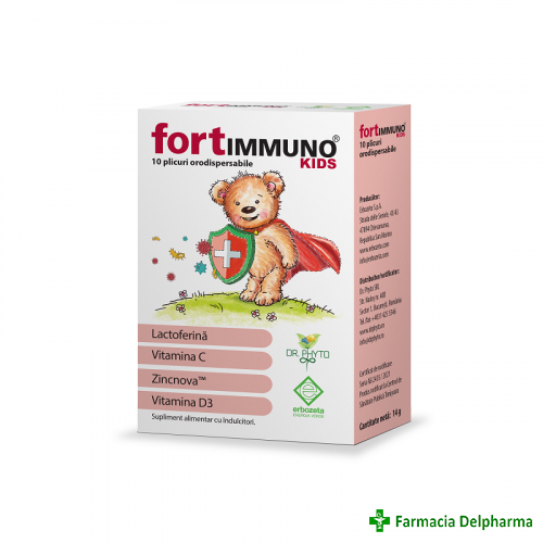 FortImmuno Kids x 10 plicuri, Dr. Phyto