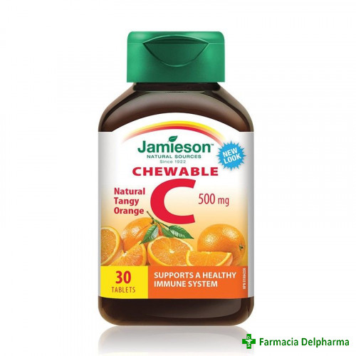 Vitamina C 500 mg x 30 compr. mast., Jamieson