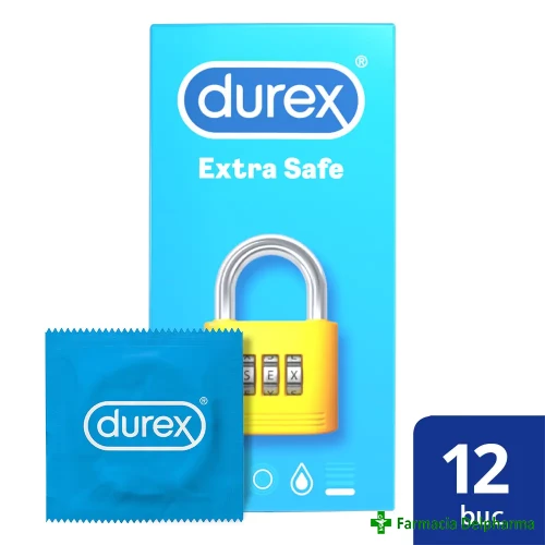 Prezervative Durex Extra Safe x 12 buc., Durex