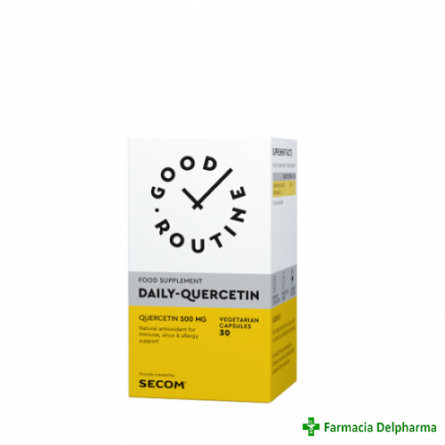 Daily-Quercetin 500mg Good Routine x 30 caps., Secom