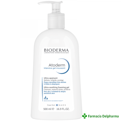 Atoderm Intensive Gel spumant x 500 ml, Bioderma