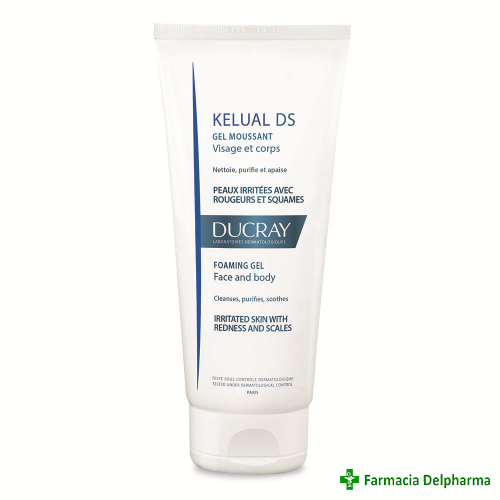 Kelual DS gel spumant Ducray x 200 ml, Pierre Fabre