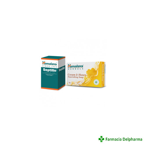 Septilin x 100 compr. + Sapun Nourishing Cream&Honey  cadou, Himalaya