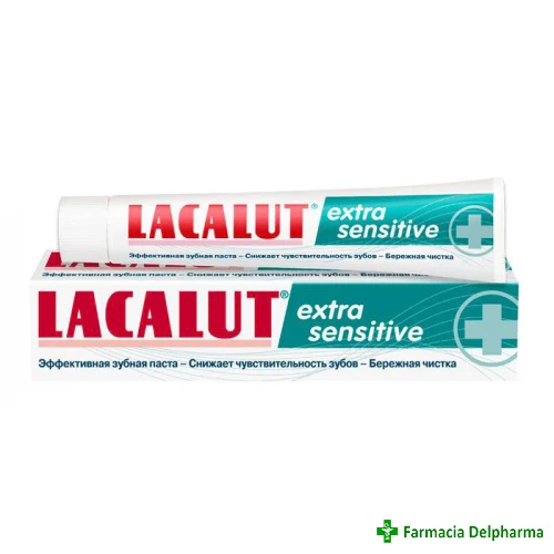 Pasta de dinti Lacalut Extra Sensitive x 75 ml, Zdrovit