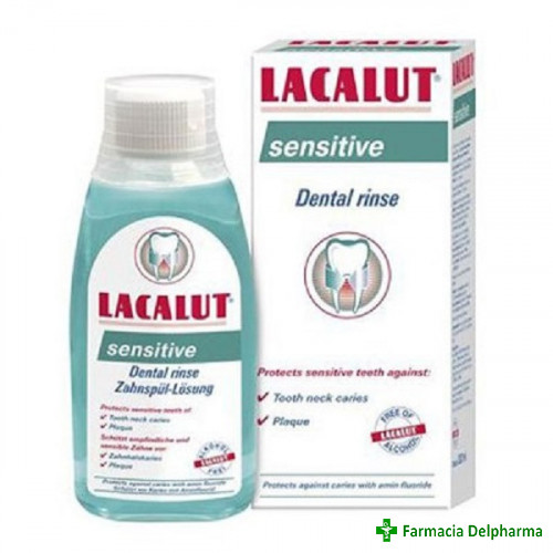 Apa de gura Lacalut Sensitive x 300 ml, Zdrovit
