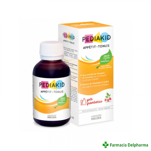 Pediakid Appetit-Tonus sirop x 125 ml, Laboratoires Ineldea