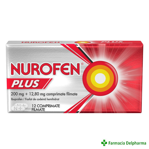 Nurofen Plus x 12 compr. film., Reckitt