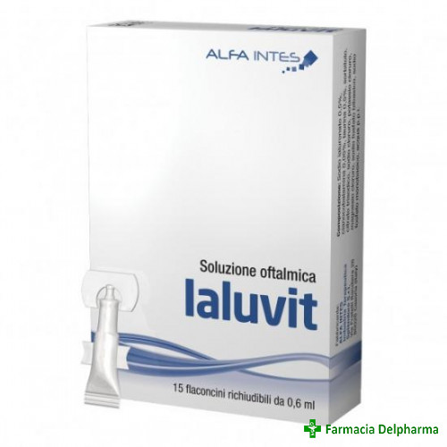 Ialuvit solutie oftalmica 15 monodoze x 0.6 ml, Alfa Intes