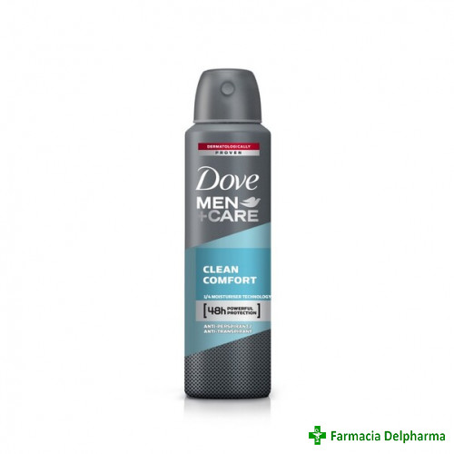 Deodorant spray Clean Comfort Men+ Care x 150 ml, Dove