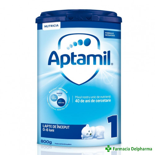 Lapte Aptamil 1 x 800 g, Nutricia