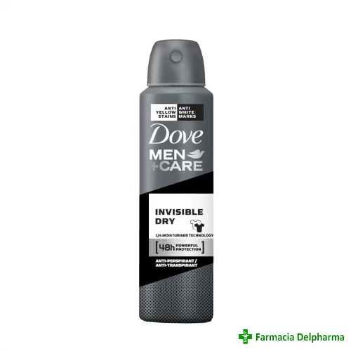 Deodorant spray Invisible Dry Men+ Care x 150 ml, Dove