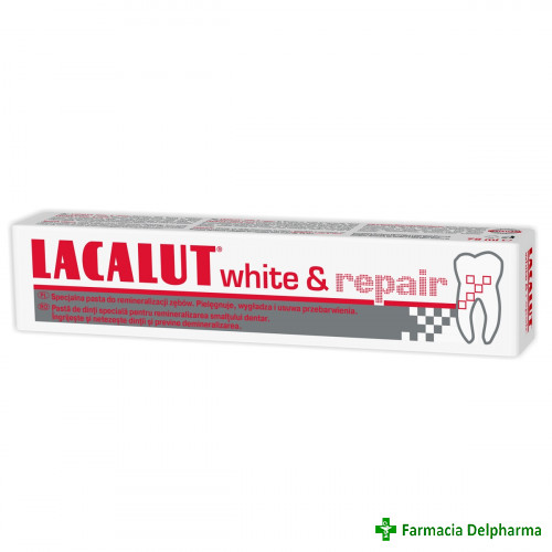 Pasta de dinti Lacalut White & Repair x 75 ml, Zdrovit