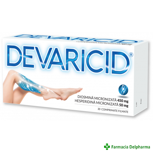 Devaricid 450mg/50mg x 30 compr., Biofarm