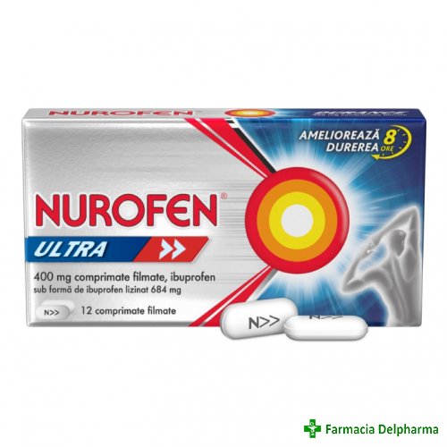 Nurofen Ultra 400 mg x 12 compr. film., Reckitt