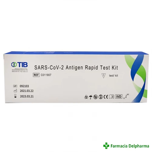 Test rapid antigen COVID-19 (saliva) x 1 buc., Triplex