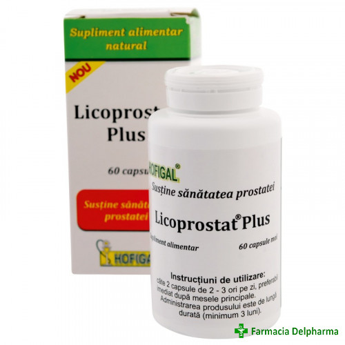 Licoprostat Plus x 60 caps., Hofigal