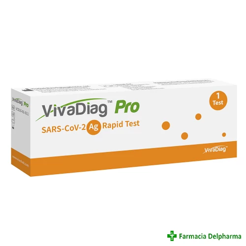 Test rapid antigen COVID-19 (nazofaringian) x 1 buc., VivaDiag Pro
