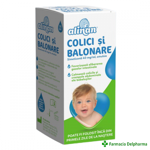 Alinan colici si balonare x 50 ml