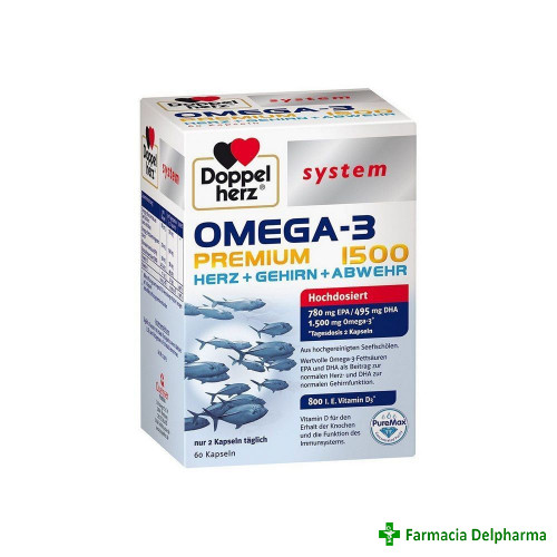 Omega 3 Premium 1500 x 60 caps., Doppelherz