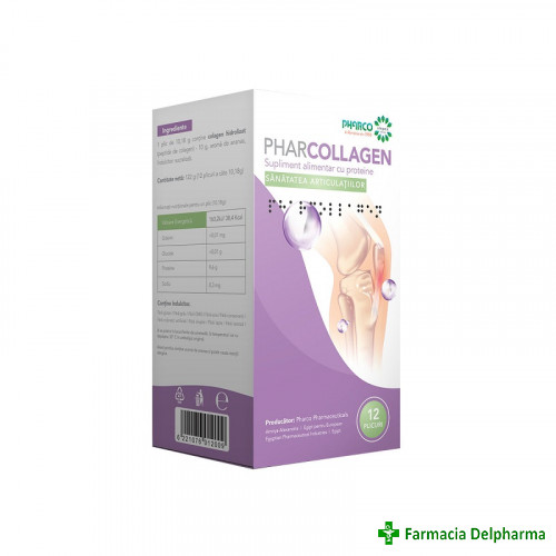 Pharcollagen x 12 plicuri, Pharco