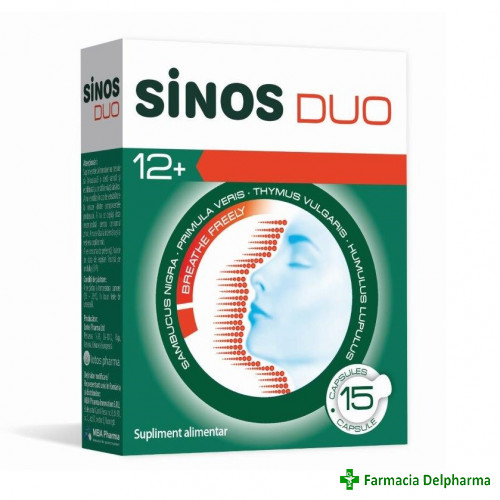 Sinos Duo 12+ x 15 caps., MBA Pharma