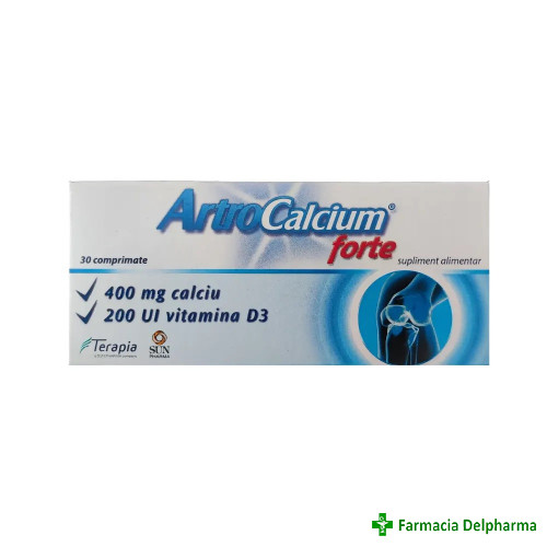 Artrocalcium Forte x 30 compr., Terapia