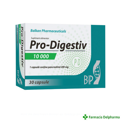 Pro Digestiv 10000 UI x 30 caps., EsVida