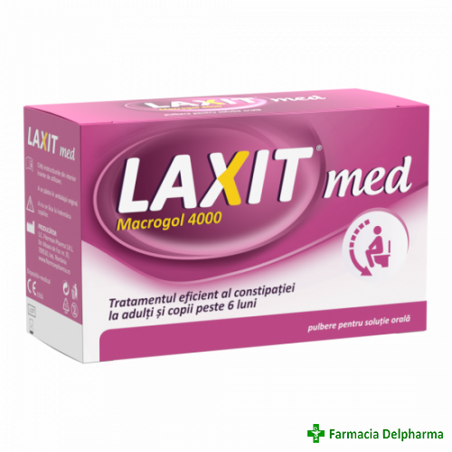 Laxit Med 20 plicuri x 5 g, Fiterman