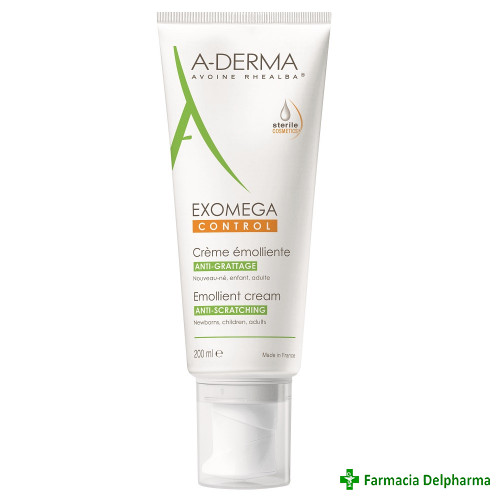 Exomega Control crema emolienta A-Derma x 200 ml, Pierre Fabre