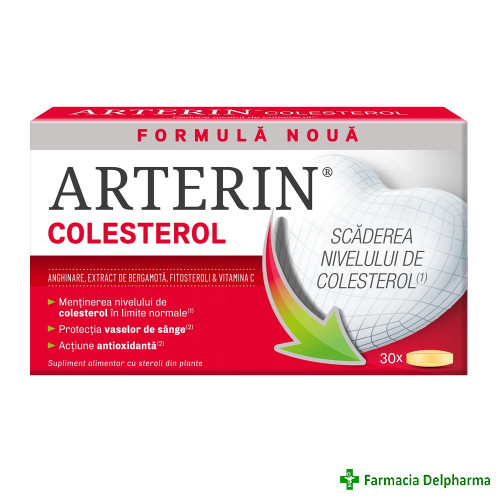 Arterin Colesterol x 30 compr., Omega Pharma