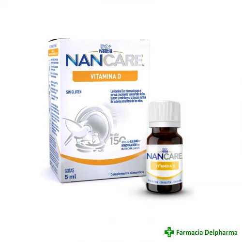 Vitamina D picaturi NanCare x 5 ml, Nestle