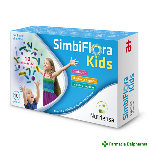 SimbiFlora Kids x 10 plicuri, Antibiotice