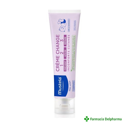 Crema pentru schimbatul scutecului Vitamina Barrier 1-2-3 x 50 ml, Mustela