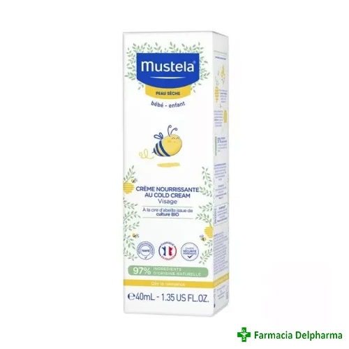 Crema nutritiva pentru ingrijirea fetei Cold Cream x 40 ml, Mustela