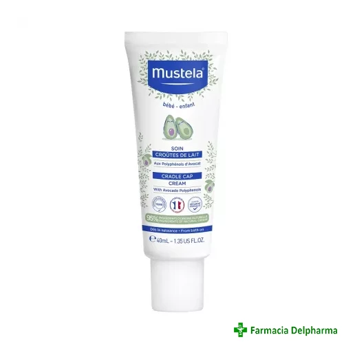 Crema tratament impotriva scuamelor de lapte x 40 ml, Mustela