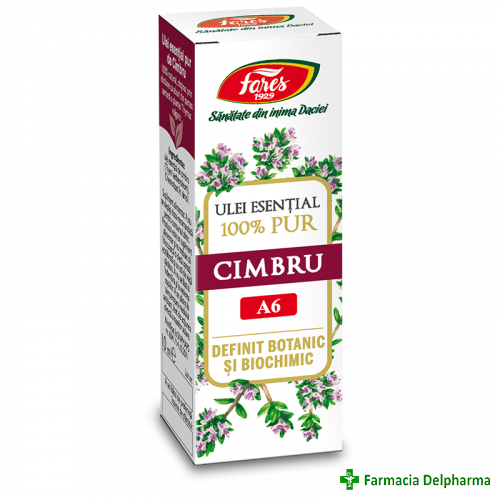 Ulei esential de cimbru A6 x 10 ml, Fares