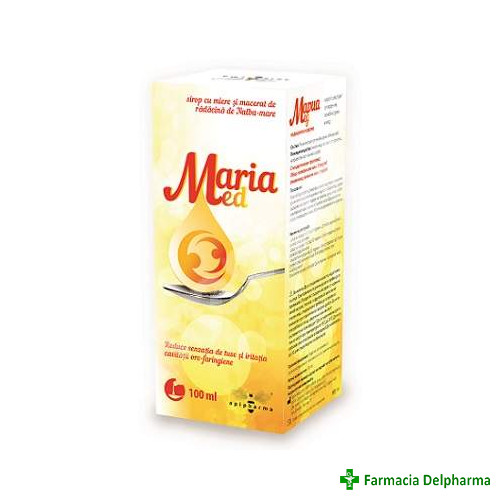 Maria Med sirop x 100 ml, Apipharma