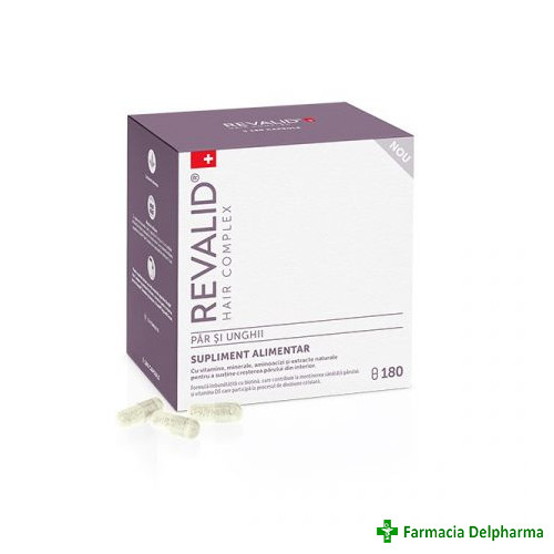 Revalid Hair Complex (par si unghii) x 180 caps., Ewopharma