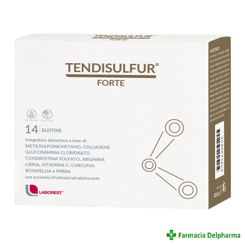 Tendisulfur Forte x 14 plicuri, Laborest