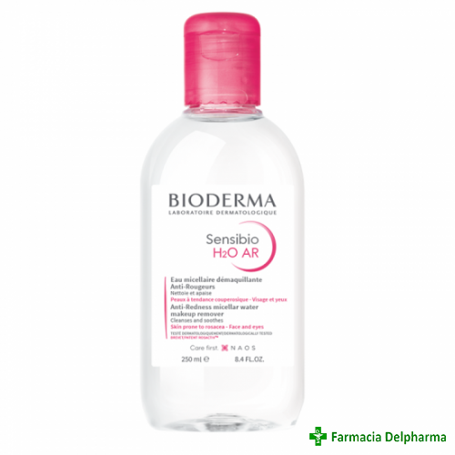 Sensibio H2O AR solutie micelara x 250 ml, Bioderma