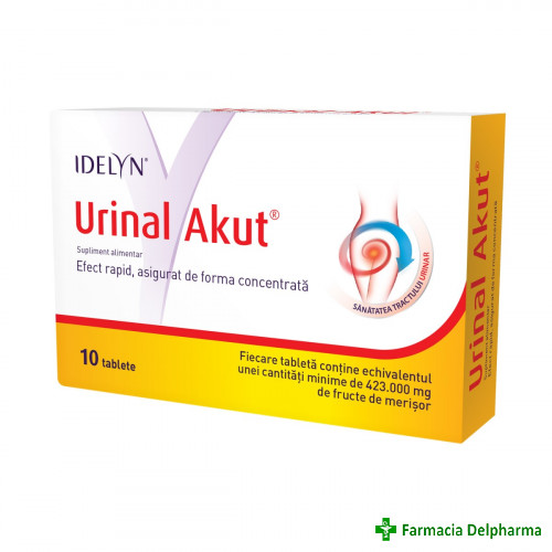 Urinal akut x 10 compr.